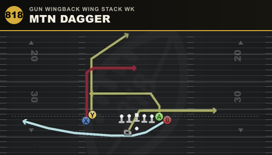 MTN DAGGER from Gun Wingback Wing Stack Wk