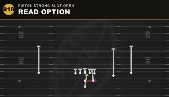 READ OPTION from Pistol Strong Slot Open