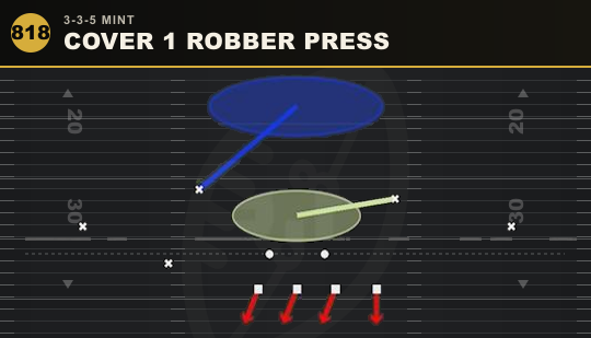 COVER 1 ROBBER PRESS from 3-3-5 Mint