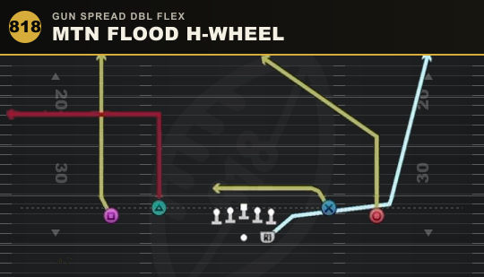 MTN FLOOD H-WHEEL from Gun Spread Dbl Flex