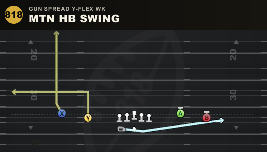 MTN HB SWING from Gun Spread Y-Flex Wk