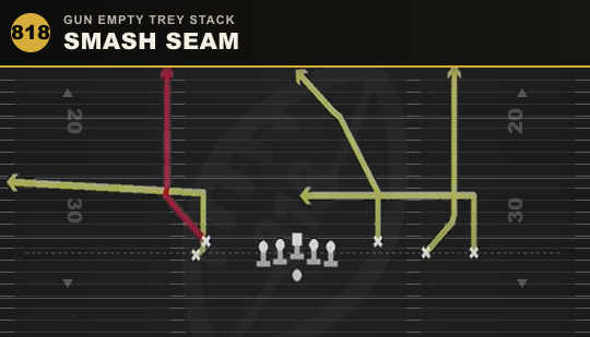 SMASH SEAM from Gun Empty Trey Stack