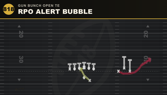 RPO ALERT BUBBLE from Gun Bunch Open TE