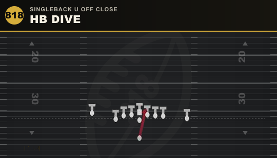 HB DIVE from Singleback U Off Close