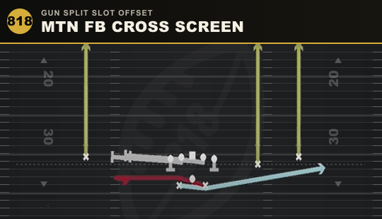 MTN FB CROSS SCREEN from Gun Split Slot Offset