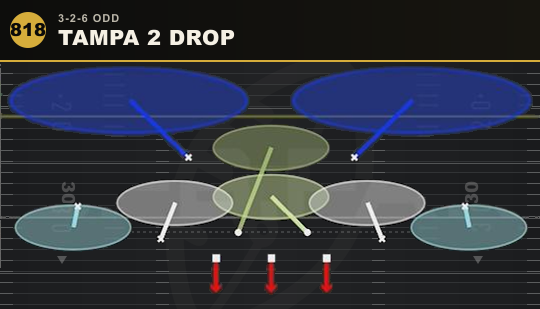 TAMPA 2 DROP from 3-2-6 Odd