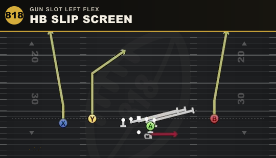 HB SLIP SCREEN from Gun Slot Left Flex
