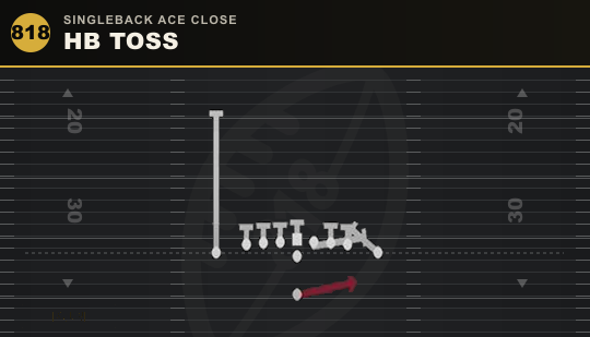 HB TOSS from Singleback Ace Close