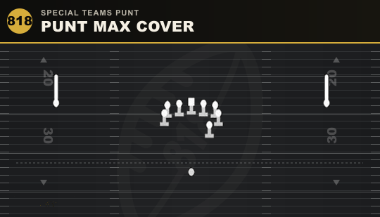 PUNT MAX COVER from Special Teams Punt