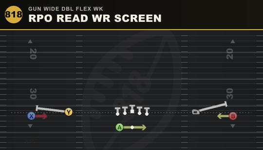 RPO READ WR SCREEN from Gun Wide Dbl Flex Wk