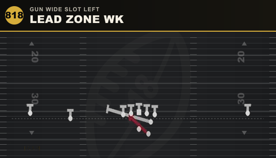 LEAD ZONE WK from Gun Wide Slot Left