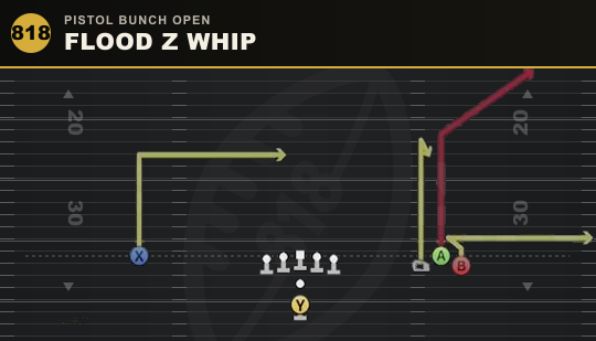 FLOOD Z WHIP from Pistol Bunch Open