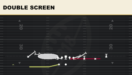 DOUBLE SCREEN from Trips HB Wk