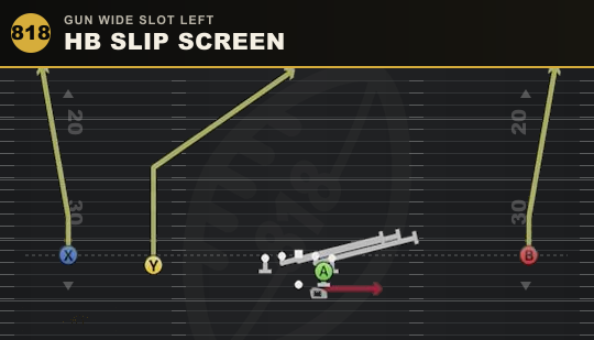 HB SLIP SCREEN from Gun Wide Slot Left