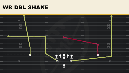 WR DBL SHAKE from Normal Wide