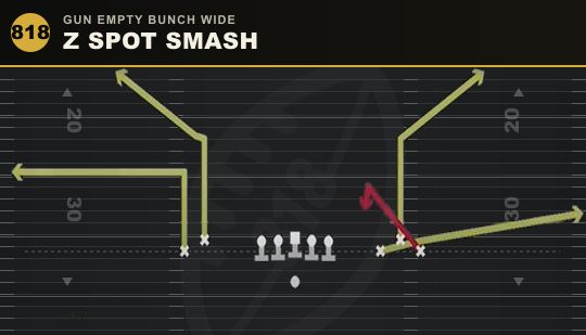 Z SPOT SMASH from Gun Empty Bunch Wide