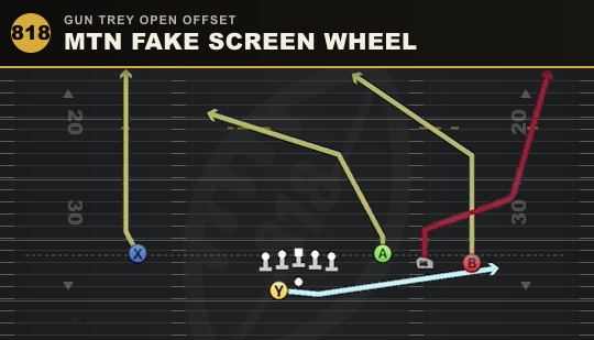 MTN FAKE SCREEN WHEEL from Gun Trey Open Offset