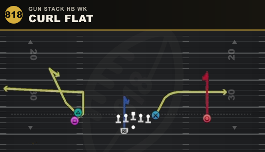 CURL FLAT from Gun Stack HB Wk