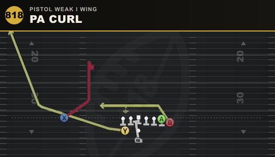PA CURL from Pistol Weak I Wing