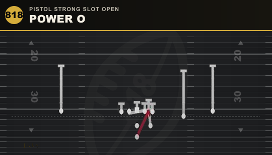 POWER O from Pistol Strong Slot Open