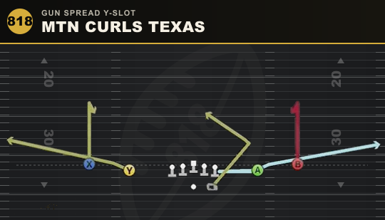 MTN CURLS TEXAS from Gun Spread Y-Slot
