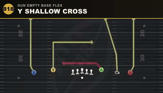 Y SHALLOW CROSS from Gun Empty Base Flex
