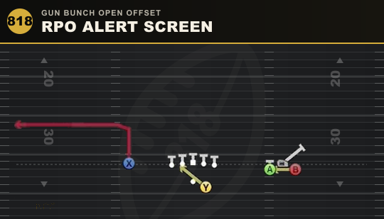RPO ALERT SCREEN from Gun Bunch Open Offset