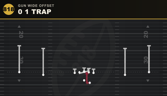 0 1 TRAP from Gun Wide Offset